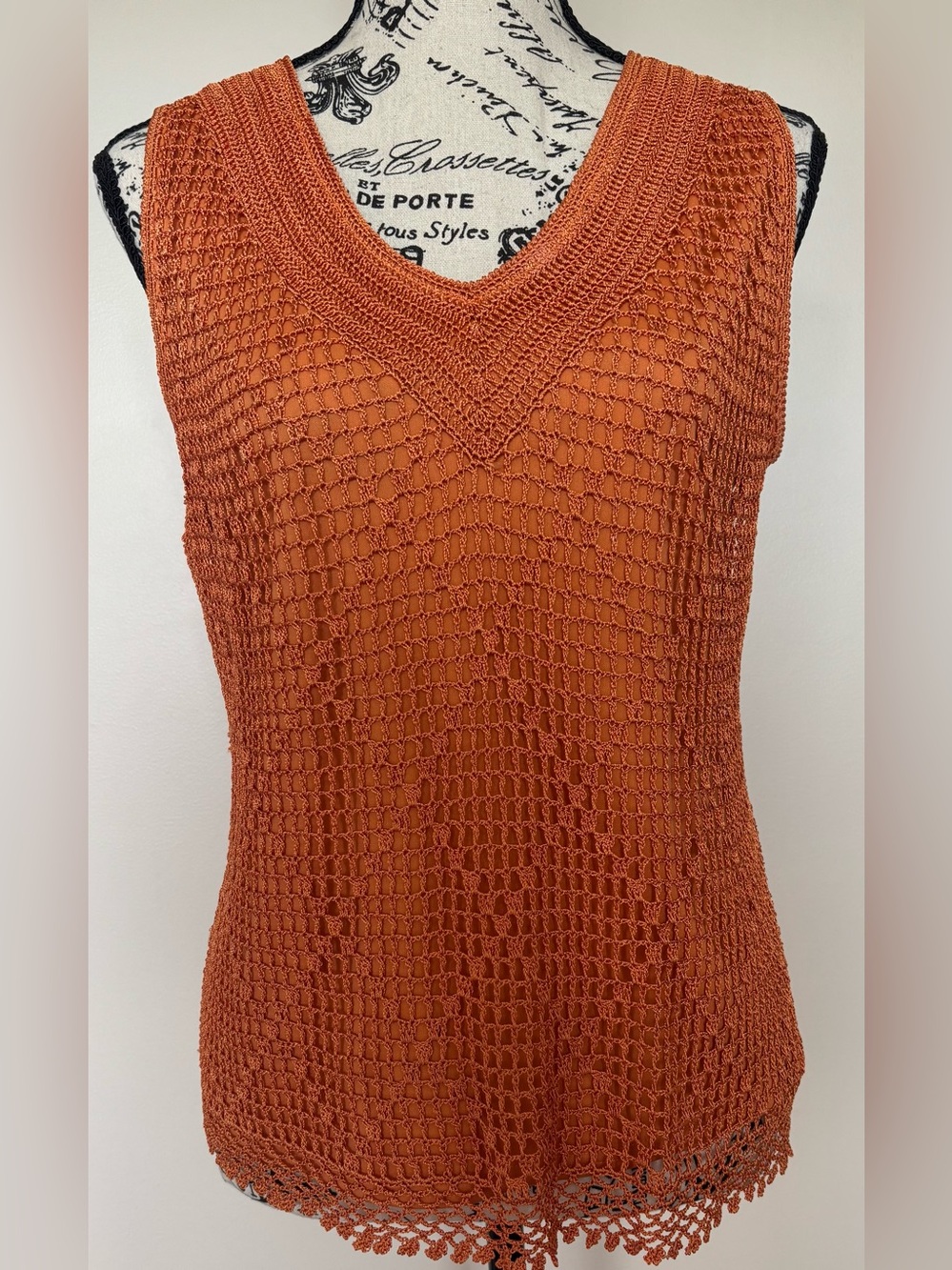 Feelings size Lg vintage tank top